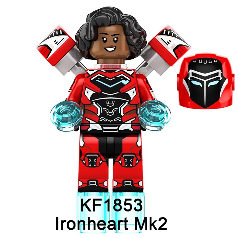 Mô Hình Đồ Chơi Nhân Vật Okoye Namor McKenzie Ironheart MK2 Mini Bằng Nhựa