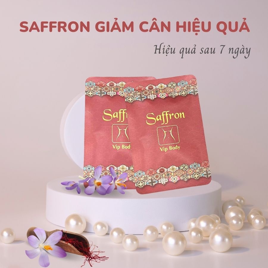 Giảm Cân Saffron Dạng Viên Chính Hãng Nhật Bản Giúp Giảm Cân Nhanh An Toàn Hồi Sinh Vóc Dáng Chị Em Sau 7 Ngày