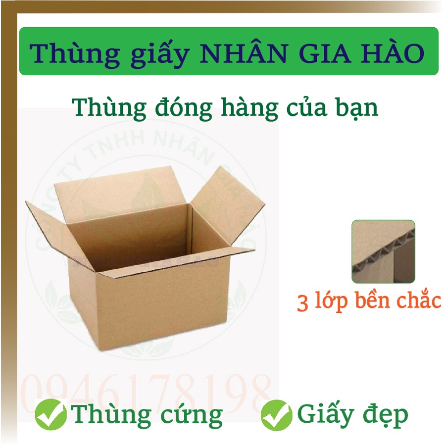 Thùng Carton 60x50x40cm lớn giá rẻ  60x40x40
