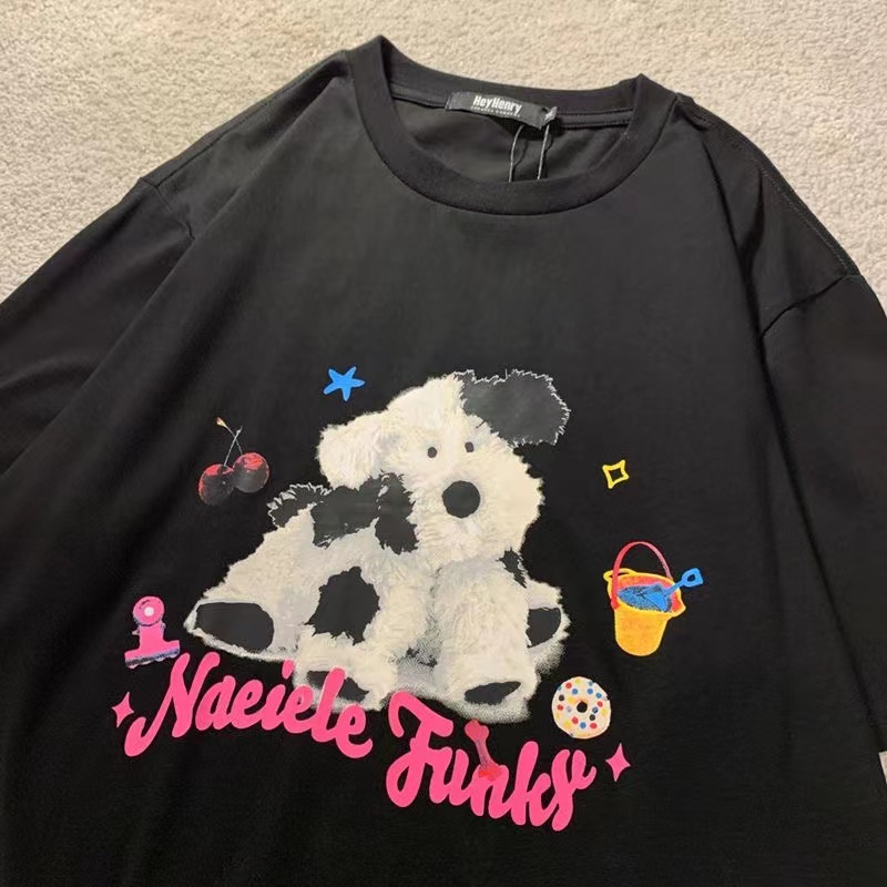 NRVP Áo Thun 100% Cotton Tay NgắN Plus Size Cho Nam Và Nữ