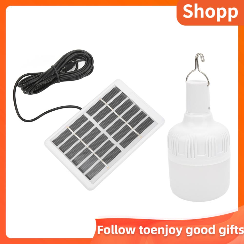 Shopp Solar Bulb Portable Rechargeable LED Energy 2000mAh 6V for ...