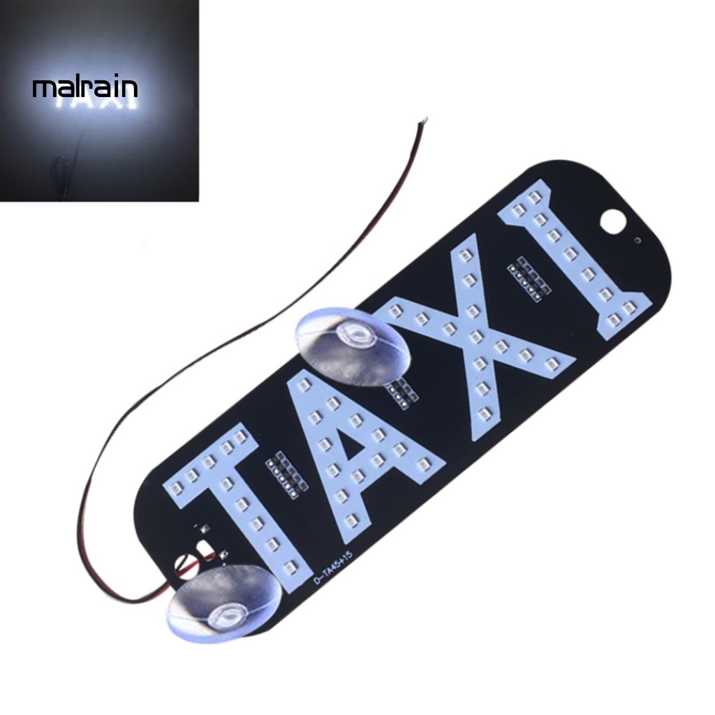Đèn Tín Hiệu Taxi Sợi Thủy Tinh Gắn Biển Số Xe Tiện Dụng
