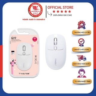 Chuột, mouse máy tính không dây t-wolf q19 bảo hành 6 tháng