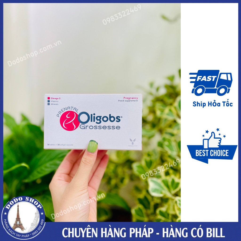 Viên uống bổ sung cho bà bầu Oligobs Grossesse của Pháp_Dodoshop.com.vn