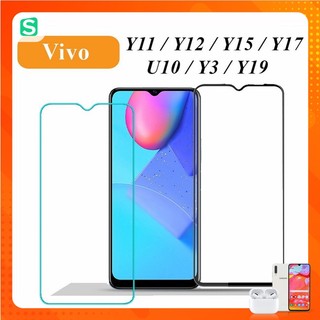 Kính Cường Lực Vivo S1 Y53S 4G V21 5g Y11 / Y12 / Y15 Y17 - Vivo V15 Kính Full Màn 9D thế hệ mới tặng bộ phụ kiện dán