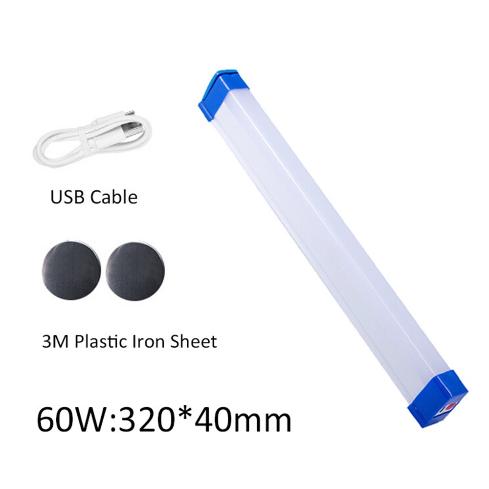 ✨Hàng Có Sẵn Áo Thun In Hình✨Đèn LED Khẩn Cấp 17 / 32 / 52cm 30w / 60w / 80w Kèm Phụ Kiện