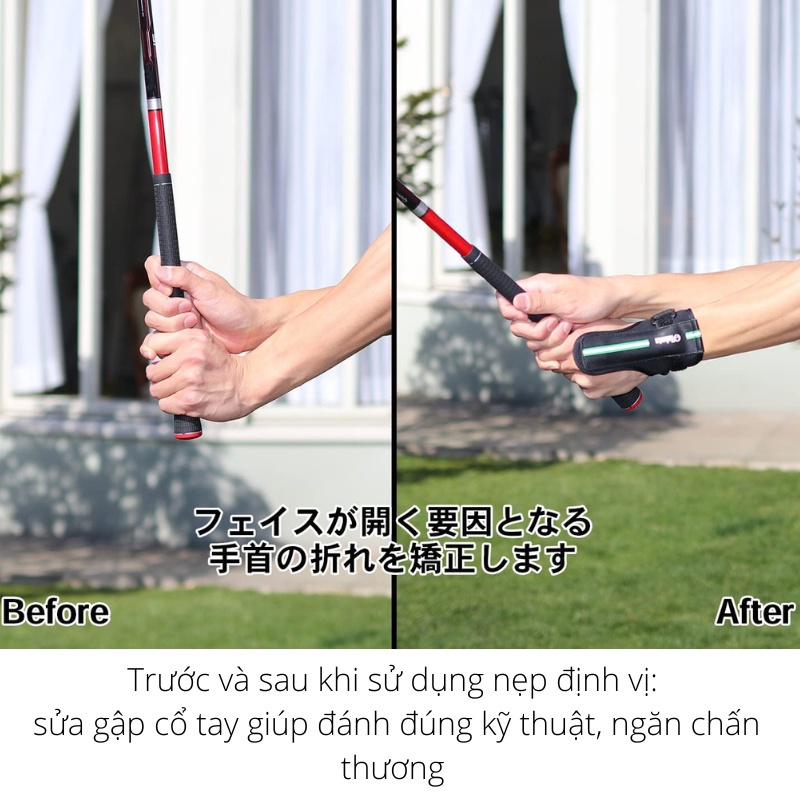 Đai Cuốn Bảo Vệ Cổ Tay Luyện Tập Đánh Golf Chính Hãng Tabata GV0350 Nhật Bản