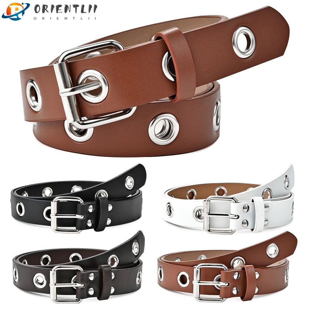 Dây Nịt Da Đính Đinh Tán Phong Cách Gothic Thời Trang Sang Trọng Cho Nữ
