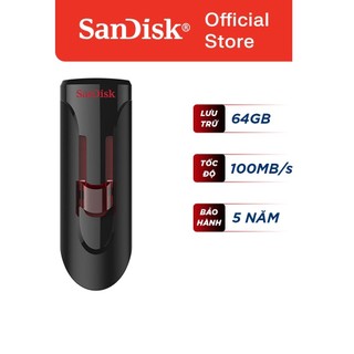 Usb 3.0 sandisk cruzer glide cz600 64gb tốc độ cao upto 100mb/s