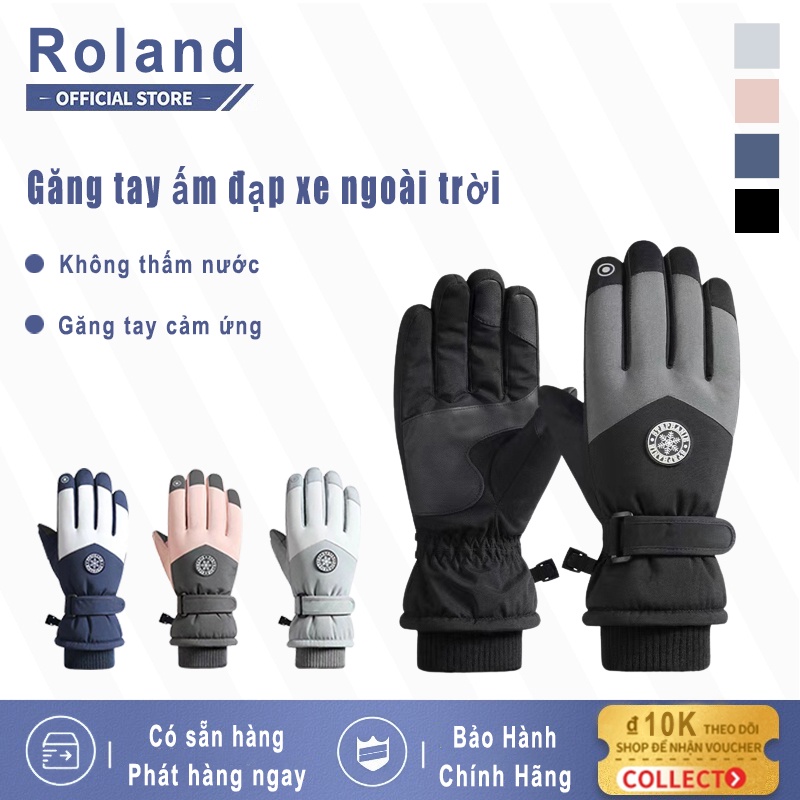 Găng Tay Giữ Ấm Chống Lạnh Chống Trượt Có Thể Sử Dụng Màn Hình Cảm Ứng For Motorcycle Ride