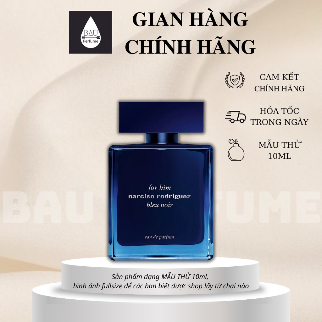 Nước Hoa Chính Hãng Narciso For Him Bleu Noir Edp