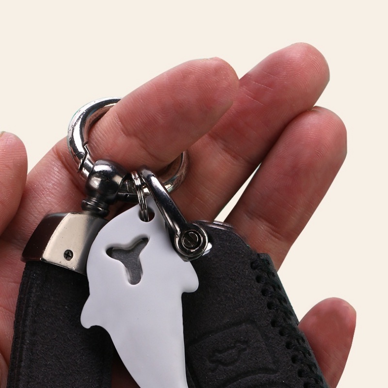 Ốp Điện Thoại Bằng Thép Không Gỉ Và Silicon Chống Rơi Có Ngăn Đựng Thẻ Nhớ Đa Năng Hình Cá Heo