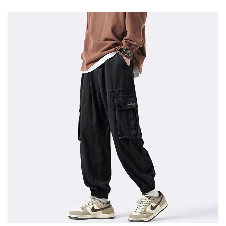 Quần Legging Thể Thao Phong Cách Đường Phố Mỹ Thời Trang Xuân Thu Cho Nam