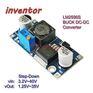 Mô-đun điều chỉnh điện áp lm2596s dc-dc lm2596 dc1.25v-35v