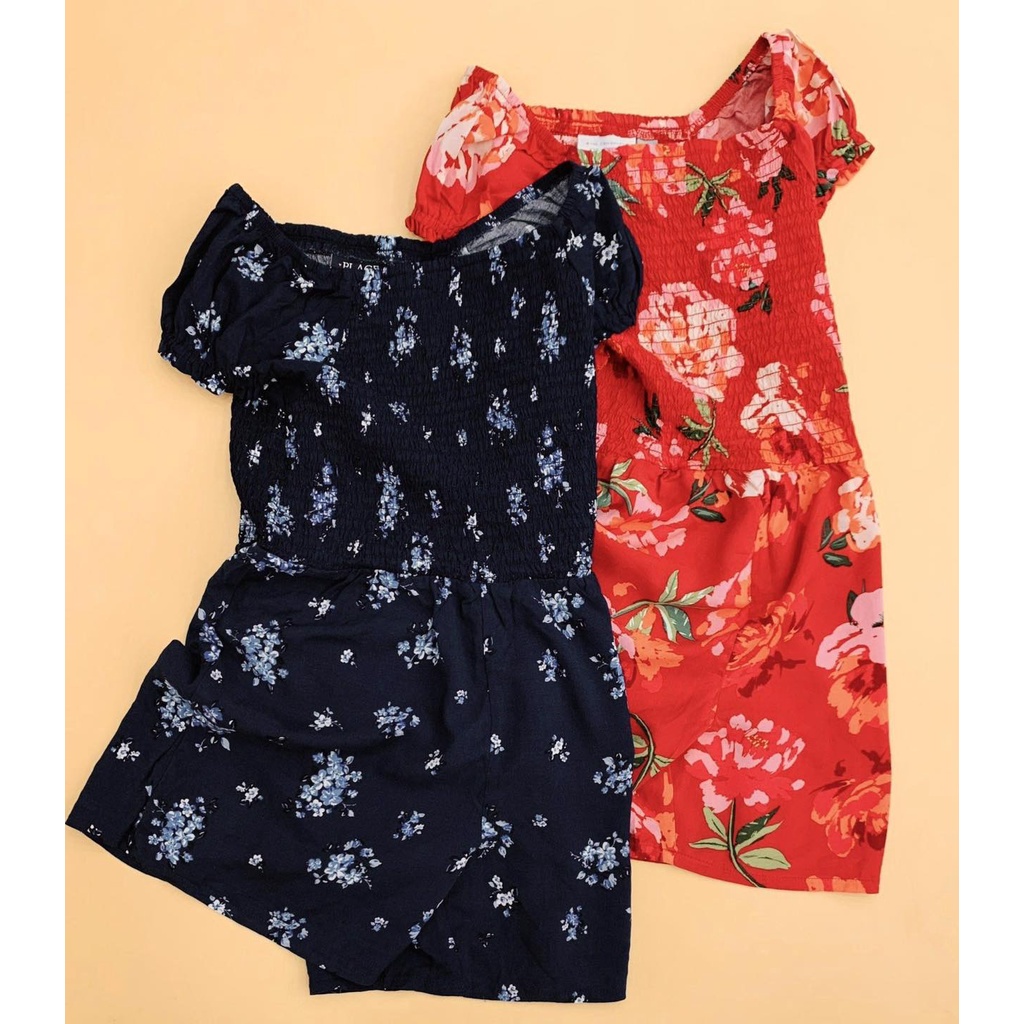 Jumpsuit vải bé gái Place Việt Nam Xuất Xịn