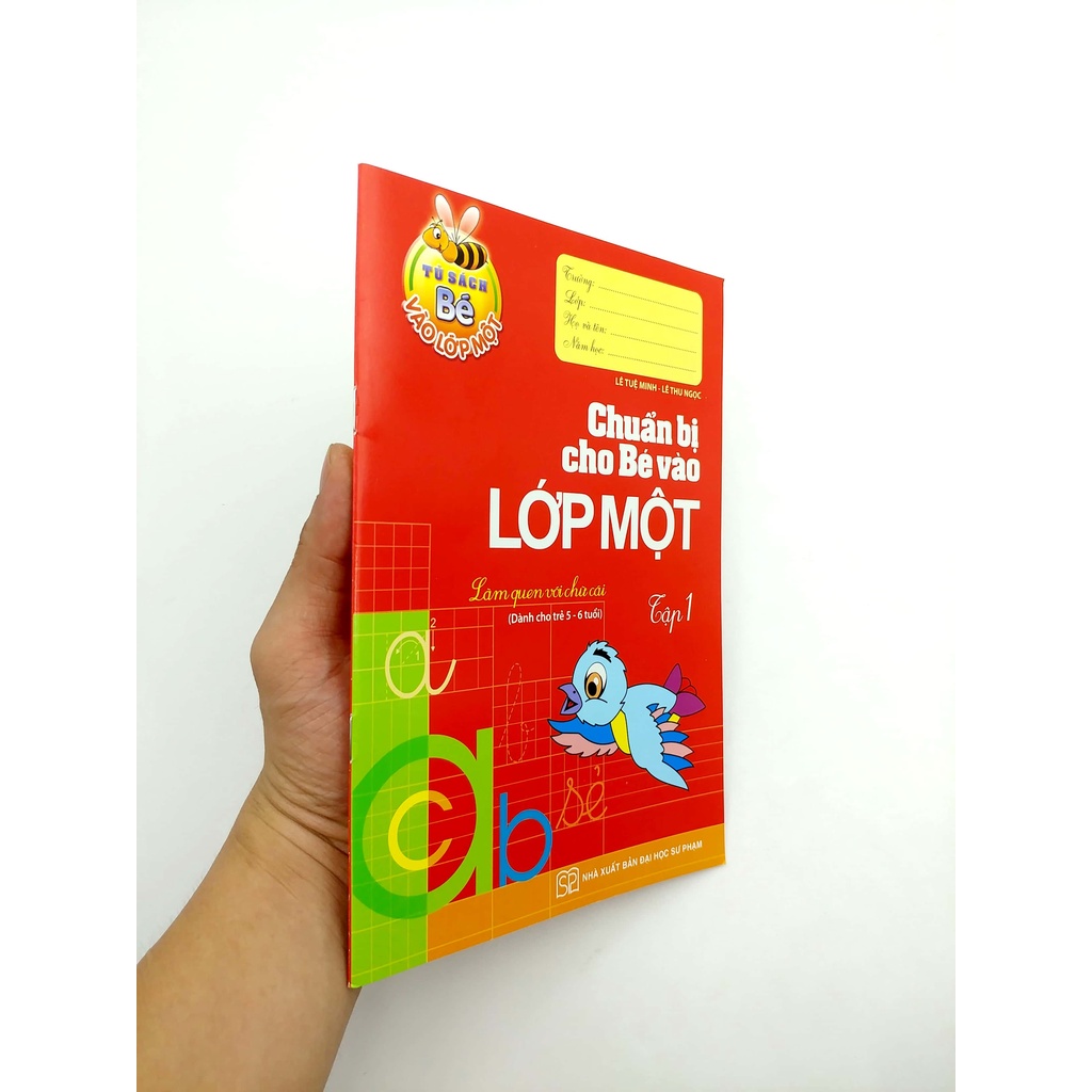 Sách_Tủ sách bé vào lớp 1 - Chuẩn bị cho bé vào lớp 1 - tập 1