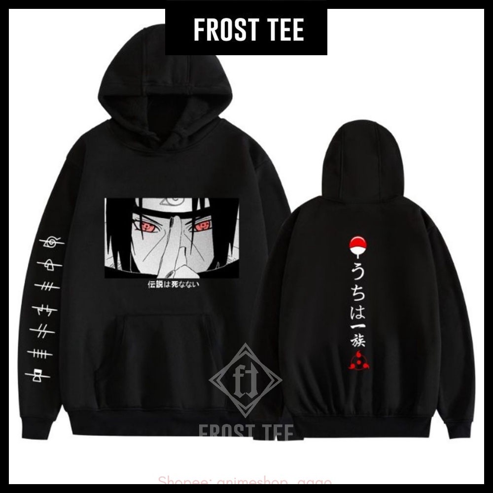 Áo Naruto - BSTÁO HOODIE HÌNH AKATSUKI UCHIHA ITACHI, SASUKE , KAKASHI ANIME ĐỘC ĐẸP