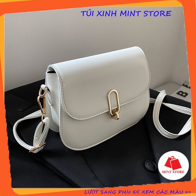 Túi xách đeo chéo nữ Mint Store đẹp da trơn mềm phong cách hàn quốc hot trend PK 343
