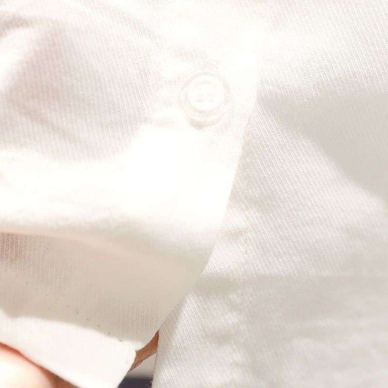 Áo Sơ Mi Tay Ngắn Cổ Búp Bê Dễ Thương Phong Cách Hàn Quốc Cho Bé Gái