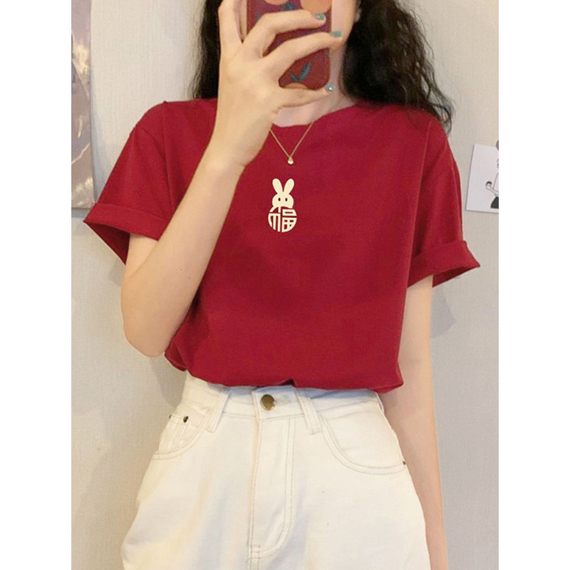 NRVP Áo thun 100% cotton tay ngắn dáng suông in họa tiết trẻ trung thời trang unisex size 5XL