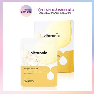 Mặt nạ dưỡng trắng s.n.p snp prep vitaronic ampoule mask 25ml