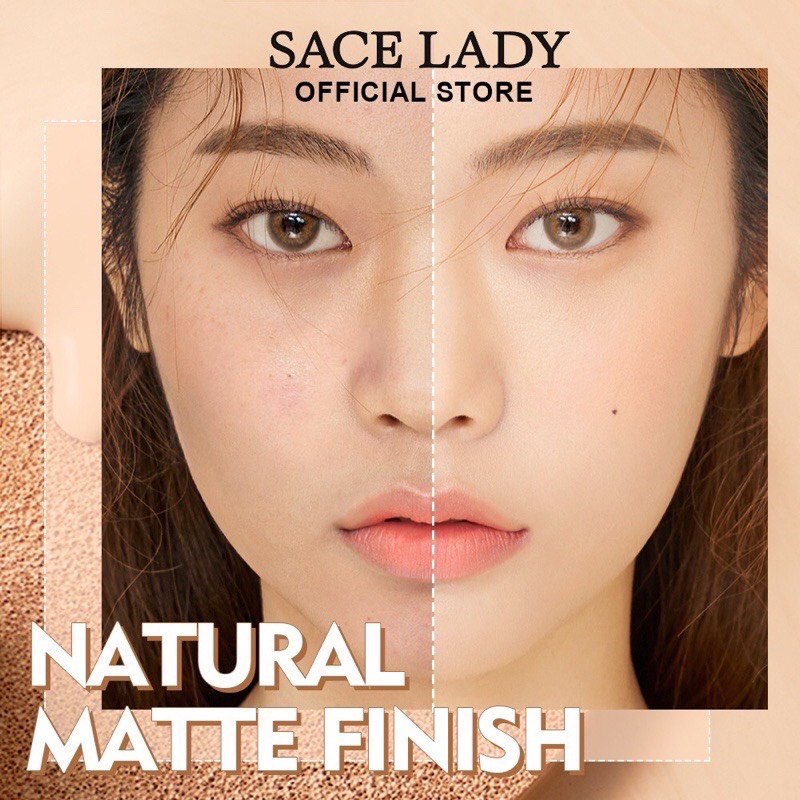 Phấn nước BB Cushion kiềm dầu chống nước, chống nắng SACE LADY Lasting Waterproof SPF 50
