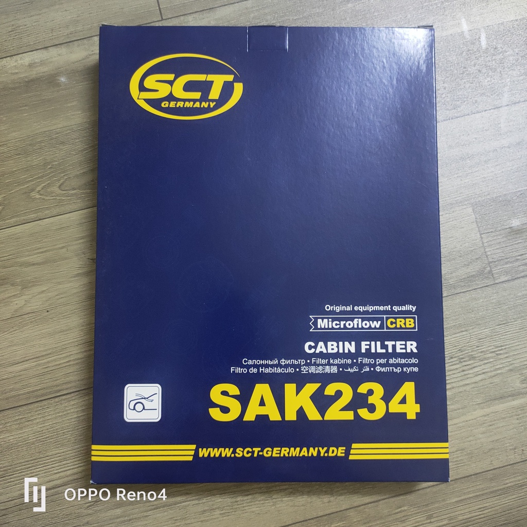 Lọc Gió Điều Hoà Fortuner 2015- SCT GERMANY SAK 334