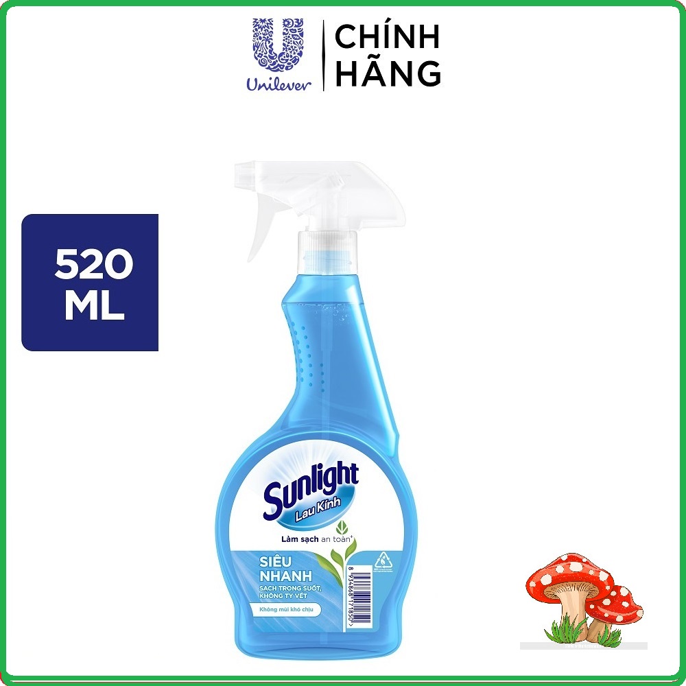 Nước lau kính Cif 520ml - Cửa Hàng Bé Nấm