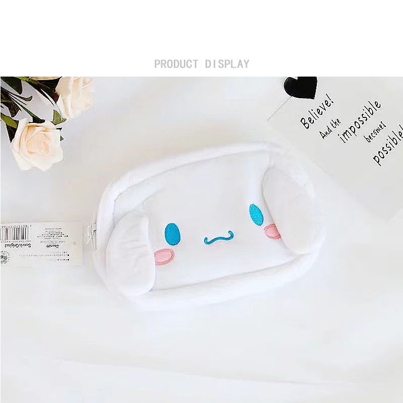 Sanrio Túi Đựng Bút Hình Cinnamoroll Dễ Thương Sức Chứa Lớn