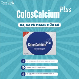 Canxi hữu cơ ColosCalcium Plus dạng bột