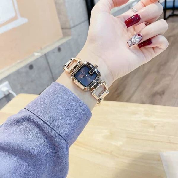 Đồng hồ nữ G.U.O.U mặt vuông thép k gỉ màu trẻ trung sang trọng siêu bền đẹp chống nước tuyệt đối G8190 | BigBuy360 - bigbuy360.vn