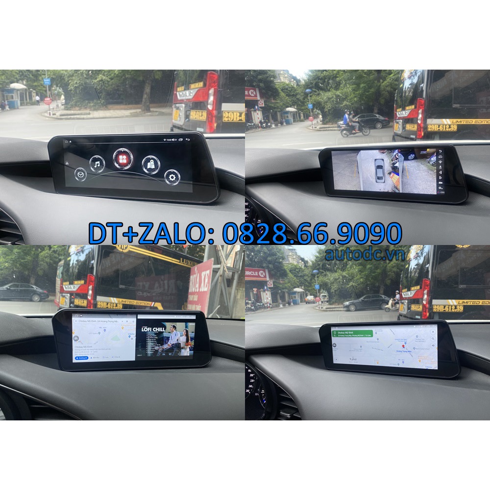 Màn hình xe oto DVD Android dành cho Xe Mazda 3 có camera 360 tích hợp đời 2020 - 2022