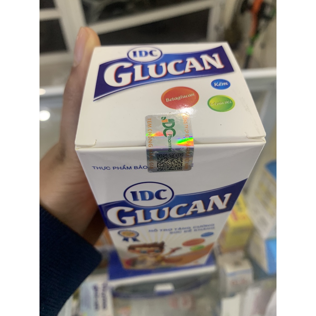 IDC GLUCAN - HỖ TRỢ TĂNG CƯỜNG TIÊU HÓA, GIÚP ĂN NGON MIỆNG