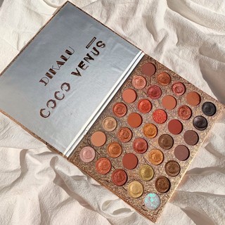 Bảng phấn mắt 35 ô phấn nhũ lì phấn trang điểm mắt Coco Venus