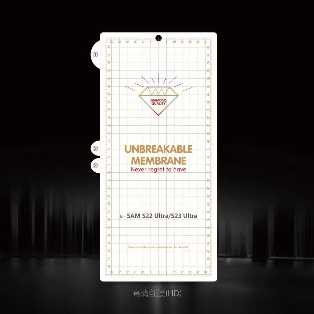 Miếng Dán Hydrogel Vô Hình Siêu Mềm Cho Samsung Galaxy S23 Galaxy S22 Ultra S23 + S21 Plus