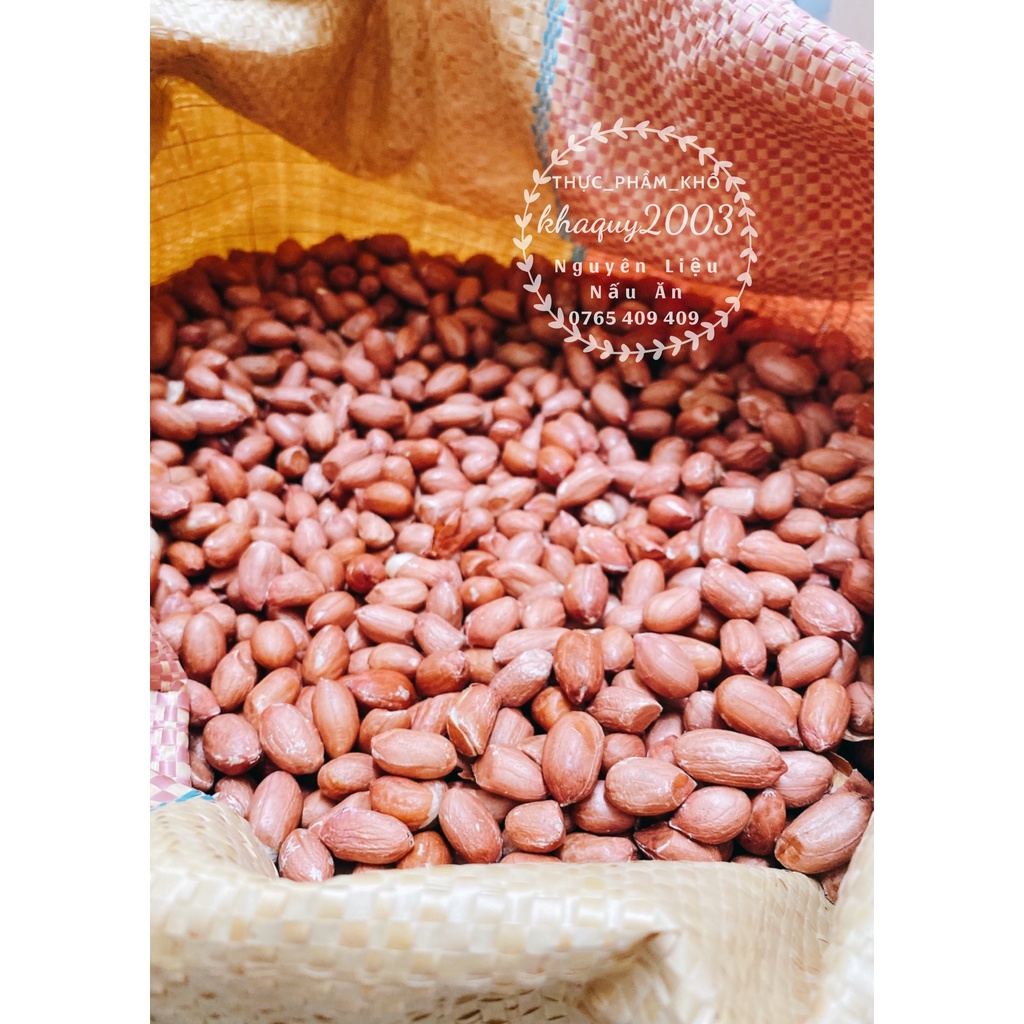 ĐẬU PHỘNG SỐNG, hạt to tròn, béo bùi, thơm ngon