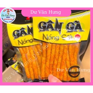 Gói snack gân gà nóng sốt gói, siêu ngon