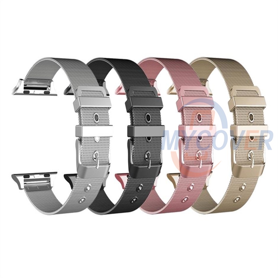 Dây Đeo Inox Cho Đồng Hồ Thông Minh Series Ultra 8 7 6 SE 5 4 3 2 1 Kích Thước 49mm 41mm 45mm 44mm 42mm 40mm 38mm