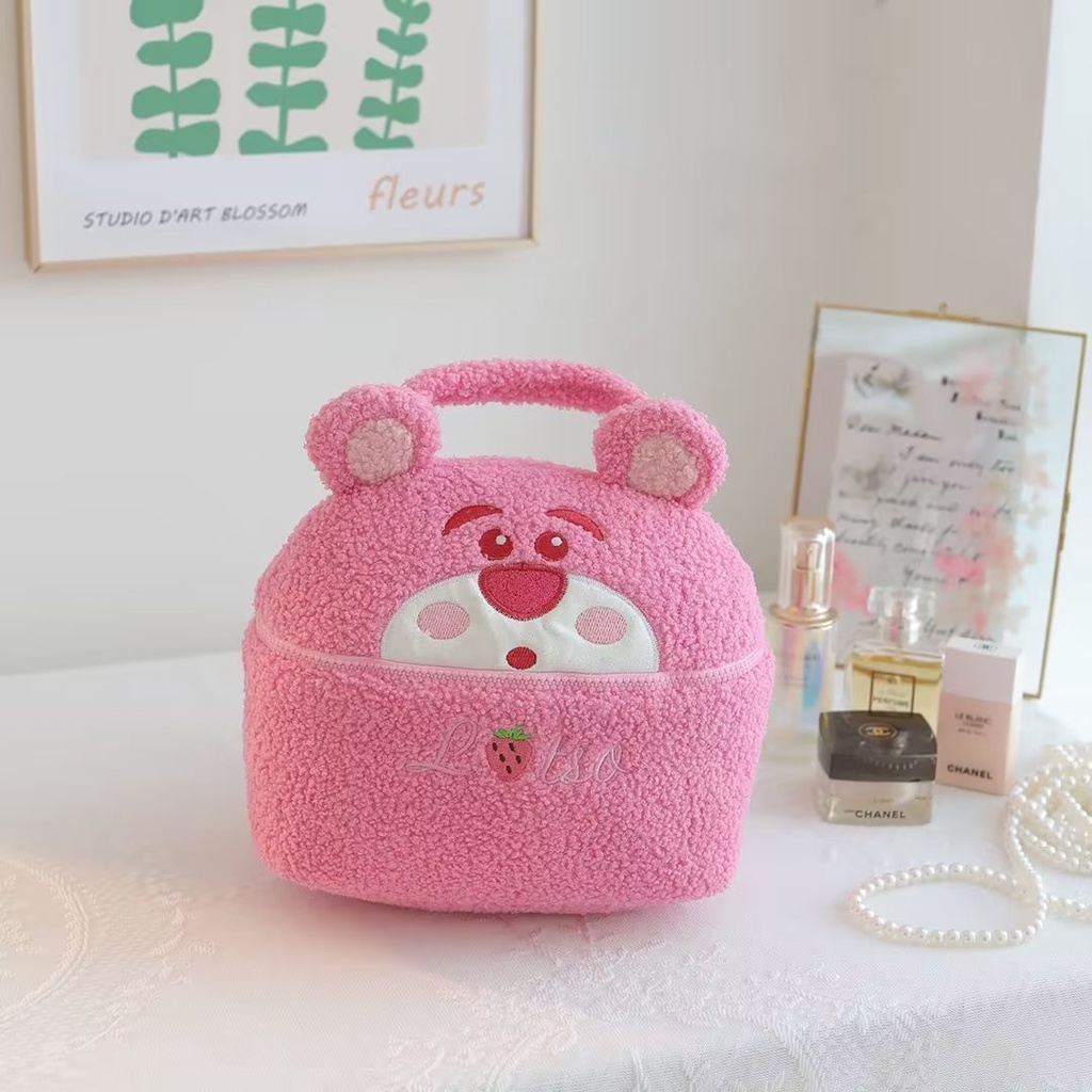 Sam Túi Đựng Mỹ Phẩm Xách Tay Linabell StellaLou Lucifer Sullivan Hoạt Hình Lotso Kuromi Cinnamoroll Làm Quà Tặng Cho Bé Gái
