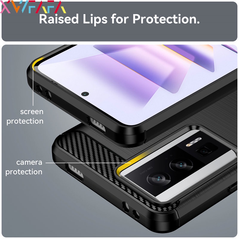 Ốp Điện Thoại Dẻo Sợi Carbon Cho Redmi K60 K60Pro K50 K50Pro K40 K40S K40Pro K30 K20 Pro
