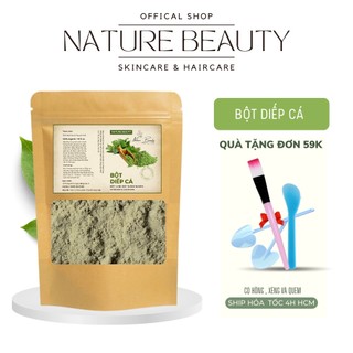 Bột Diếp Cá sấy lạnh 100% Organic , Mặt nạ diếp cá hữu cơ giảm mụn, trắng da, mờ thâm sạm