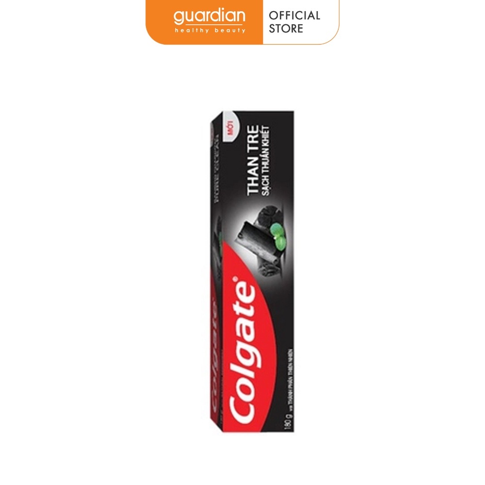 Kem Đánh Răng Thiên Nhiên Sạch Thuần Khiết Từ Than Tre Hàn Quốc & Bạc Hà Colgate 180Gr
