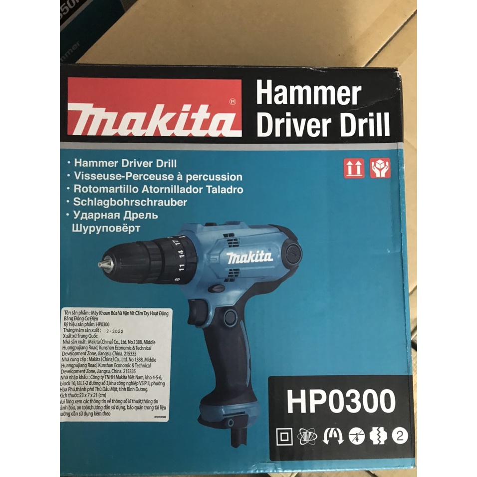 Máy khoan , vặn vít HP0300 makita