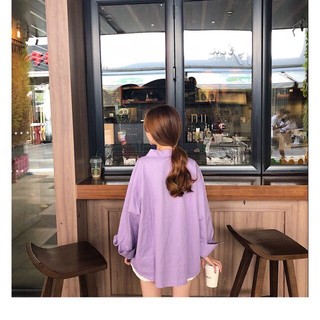 [ORDER] ÁO SƠ MI ULZZANG DÁNG RỘNG FREESIZE