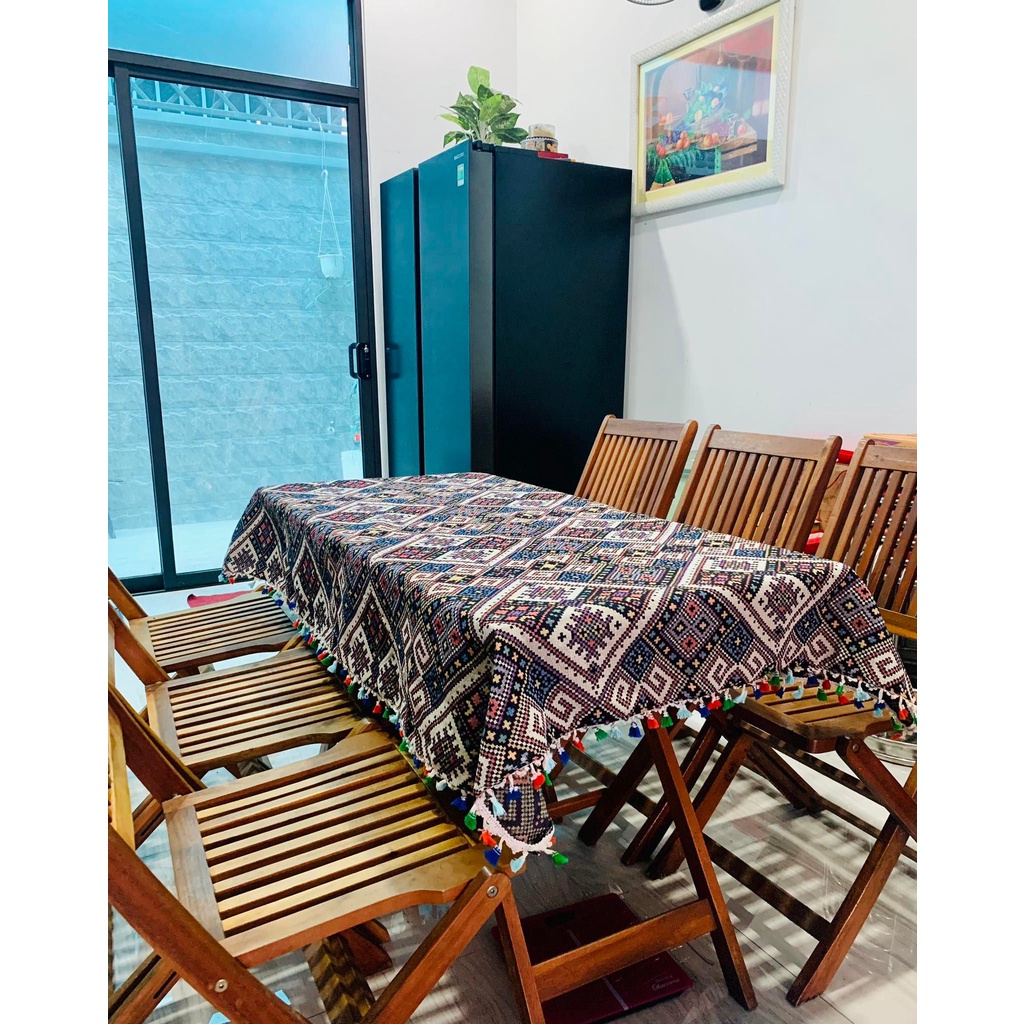 KHĂN TRẢI BÀN THỔ CẨM TRABY