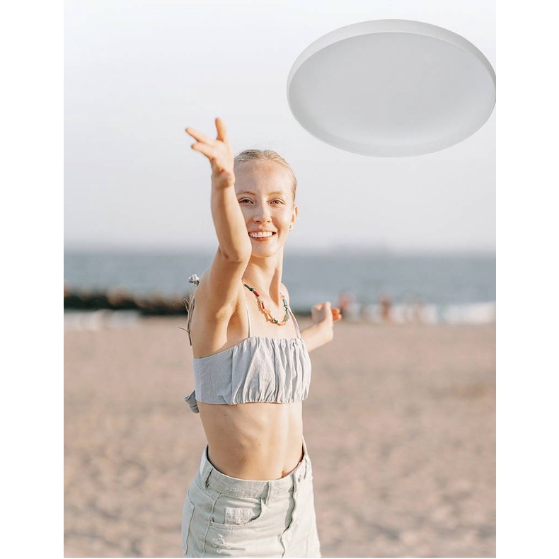 Đồ chơi Ném Đĩa Bay Frisbee nhựa 28cm White Ultra Star