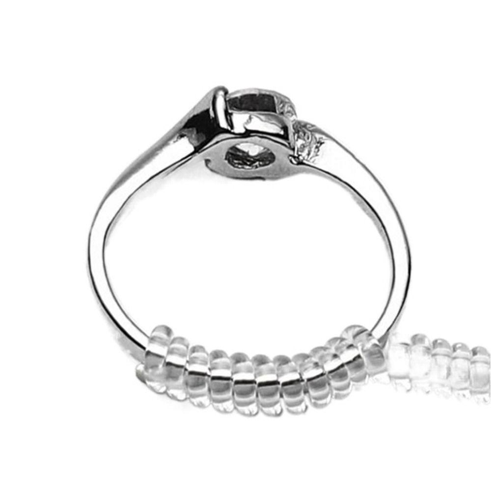 Nhẫn Dáng Rộng Trong Suốt 8 Kích Cỡ Tùy Chỉnh Thời Trang Cho Nam Và Nữ