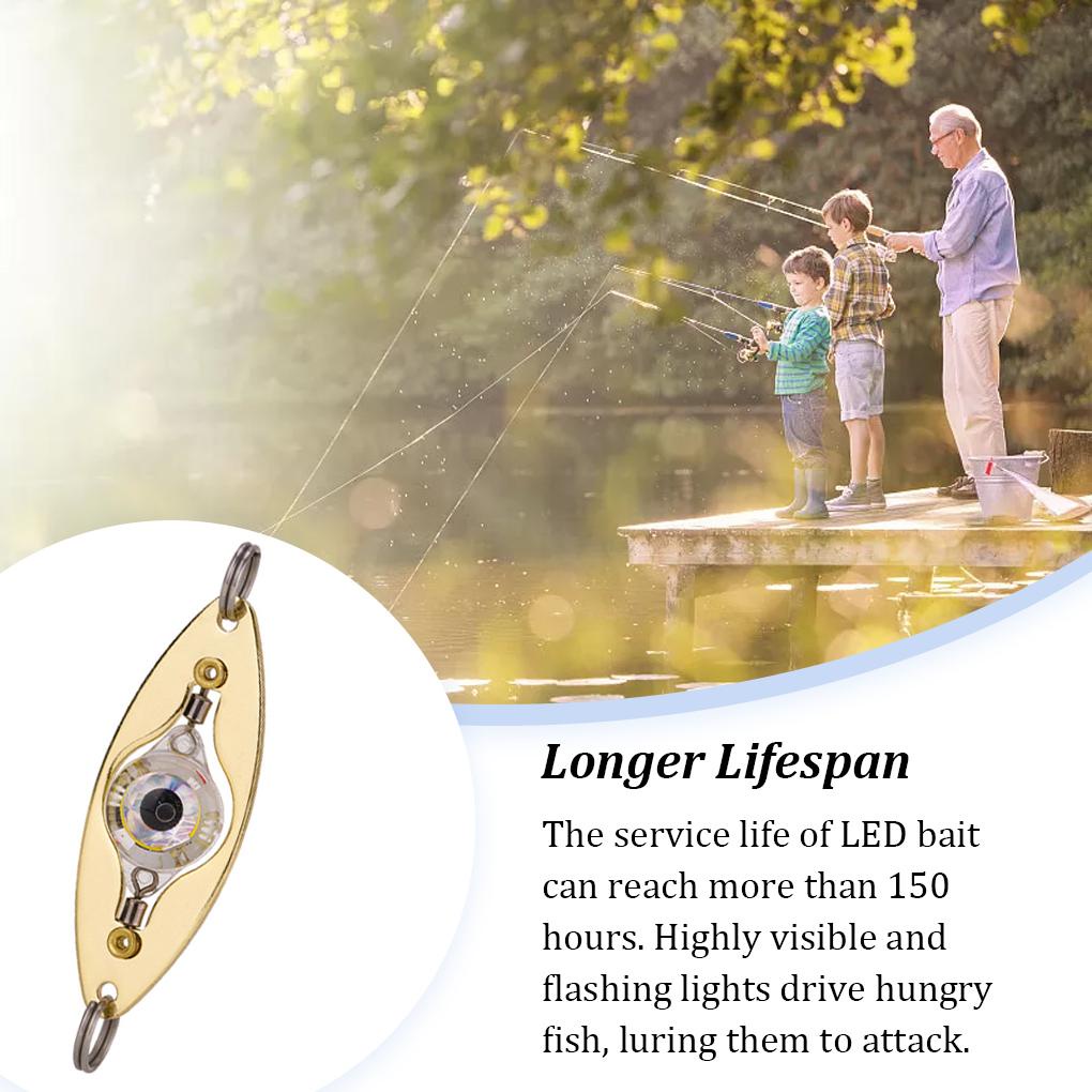 Mồi Câu Cá Giả Mini Bằng Nhựa Hình Con Mực Phát Quang Có Thể Xoay Được