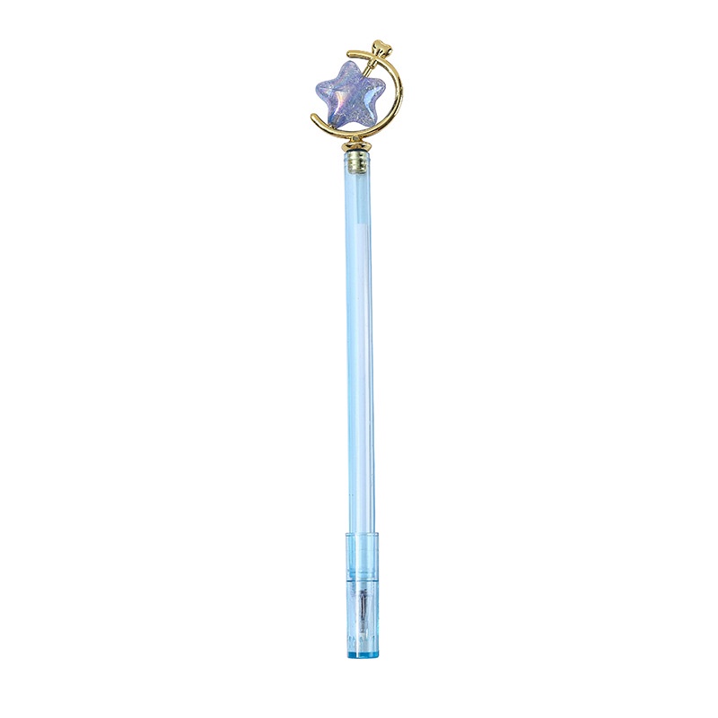 Bút Mực Đen Ngòi 0.5mm Họa Tiết Hành Tinh Ngôi Sao Phong Cách Ngẫu Nhiên