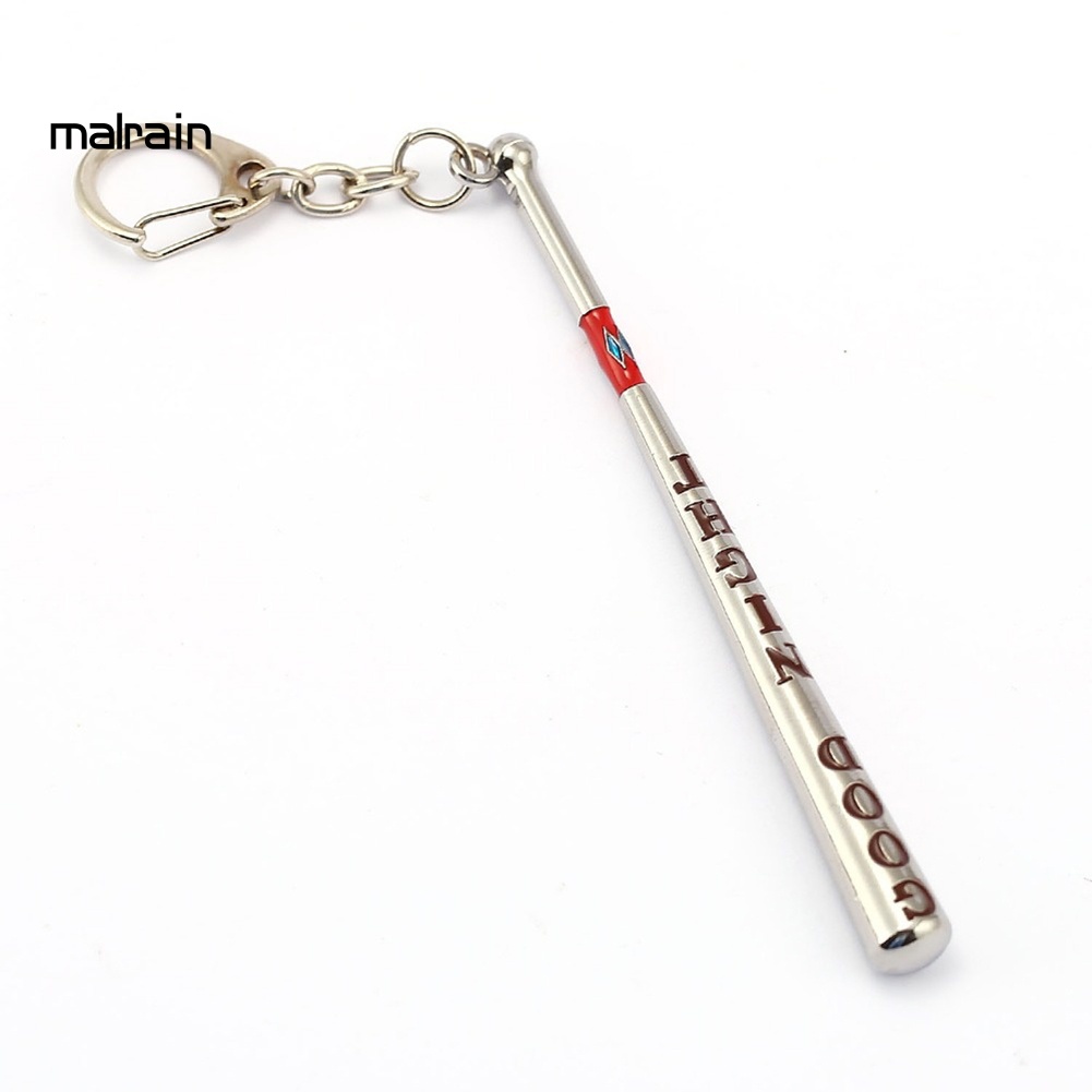 Móc Khóa Hình Gậy Bóng Chày Suicide Squad Thời Trang